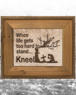 Can’t Stand? Kneel!